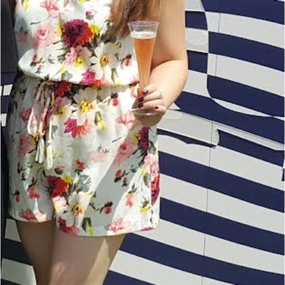 Dotti Floral Print Romper